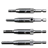 4個/4個/セットHSSセルフセンタリングヒンジドリルビットセットドアキャビネット5/64 "7/64" 9/64 "11/64"高品質セットHSSセルフセンタリングヒンジドリルビットセットドアキャビ