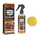 フロア用つや出し洗剤、Jakehoe Furniture Cleaner 100ml 多機能フロアクリーナー フロア用艶出し洗剤 汚れ落とし 強力フローリング洗剤 万能洗剤 木材 地板 家具 強力フローリング洗剤 (1本)