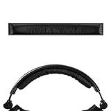 Geekria ヘッドバンド 互換性 ヘッドホンヘッドバンドプロテインレザー ゼンハイザー Sennheiser HD380 PRO, HD380, PC350 対応 交換用 (ブラック)