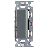 スガツネ工業 ガイドランプ付 埋込シングルスイッチ ソリッドグレー PXP-J-NKW01009-SG
