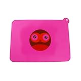 シリコンテーブルマット 長方体食事マット 多機能 子供用　折り畳みやすい 柔らかい 耐腐蚀性 耐熱性パッド 変形しや裂けない　無毒無味 食欲促進　安全と環境にやさしい　ハート型設計する　八種可愛いアニ