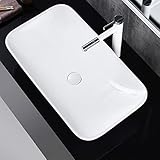 【WNJAPAN】豪華 洗面ボウル デザインシンク 洗面台 トイレ 水周り おしゃれ ナチュラル DIY 家具 インテリア 手洗い鉢 排水ホース付き 四角形 WB-02