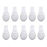 キャビネットドア引き出し冷蔵庫トイレの安全プラスチックロック子供の子供の赤ちゃんの10個/バッチ