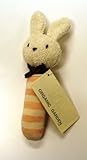 オーガニックコットン スティックガラガラ　うさぎ【ORGANIC GARDEN】P-10542