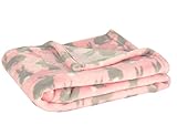 ウィーゴアミーゴ Weegoamigo ブランケット フリース ひざ掛け Fleece Blanket Rabbit Tail Pink ラビットテールピンク