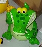 Alligator銀行 – コインバンク貯金箱 – グリーンwith Dots 9 " Tall x 9.5 " Wide