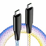 カシムラ ケーブル全体が鮮やかに発光して演出! USB PD高速充電&データ通信対応のType-C⇔Type-Cケーブル USB充電&同期ケーブル 1.2m C-C レインボーLED NAJ-657