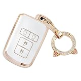 [ZANEKO] ノア80系 ヴォクシー80系キーケース適合トヨタエスクァイア アルファード ヴェルファイア30系 シエンタキーカバー(ホワイト)