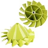 RO6G 529437004 ブロワーファンブレード Homelite/Ryobi 529437003 529437001 P2108 P21081 P21081VN P21081VNM (W/インサートナット - 2個パック