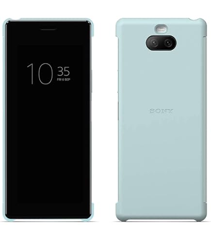 Amazon.co.jp: SCVJ20JP/H(グレー) Xperia 8用 Style Cover View