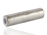 Compression Connector, Tinned Aluminum Splice - ASC-T Series Dual Rated, 250 Wire Size, 0.84" OD, 0.
