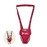 赤ん坊の幼児ベルト、綿の通気性のバスケットタイプ安全な旅行幼児ベルト,Red