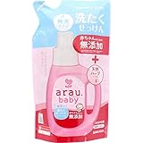 【美浜卸売-ORS4A01】arau.(アラウベビー) 洗濯せっけん 無香タイプ 詰替用 720mL×6個セット