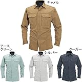 BURTLE バートル  長袖シャツ(秋冬用)  8035 シルバー    L