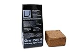 ココフィナ U-Gro Coco Gro Pot 4L ココナッツのヤシ殻繊維とチップ100%オーガニック培地