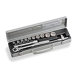 トネ(TONE) ソケットレンチセット 800MISO 差込角12.7mm シルバー 内容13点