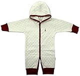 アンナニコラ シルキーキルト パーカーカバーオール 80cm ホワイト 28011 日本製