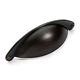 Dynasty Hardware P-8233-10B-25PK Shaker Style Cabinet Hardware Pull, Oil Rubbed Bronze, 25-Pack [並行輸