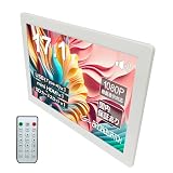 Broadwatch モニター LCD デジタルフォトフレーム 縦型 17.1インチ HDMI接続対応 デジタル サイネージ 壁掛け 自立 スタンド付き ディスプレイ 小型 薄型 ノングレア 非光沢
