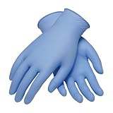 Ambi-dex 63-338/L Industrial Grade Disposable Nitrile Glove Powdered with Textured Grip 8 Mil [並行輸入品