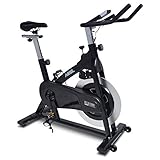 HAIGE 渦電流 スピンバイク エクササイズバイク 静音 家庭用 エアロフィットネス HG-...