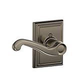 Schlage AddisonコレクションLeft Hand Flair装飾トリムレバー F170-FLA-ADD-LH 1