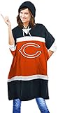 NFL Chicago Bearsパーカーポンチョ、70.5 X 81 cm、オレンジ