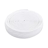 BENECREAT 全長 7.3m幅30mm 黒色織ゴム 滑り止め 平ゴム 強い弾力 服 ベルト交換 裁縫用 手芸 手作り素材