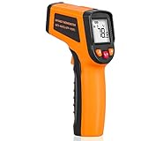 赤外線放射温度計 非接触温度計 温度計 デシタル測定器 赤外線温度計 デジタル測定器 料理/冷却システム/绝缘泄漏のスキャン 表面温度測定 範囲 -50℃~400℃/-58℉~752℉