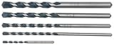 Bosch HCBG500 Blue Granite Hammer Drill Bit Carbide Tip Starter Set, 5-Piece [並行輸入品]