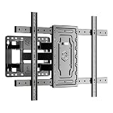 Splend-PlayReball テレビ壁掛け金具 45-95インチ対応 最大VESA 800×600mm 耐荷重75kg 前後・左右・上下向き 多角度調節可能 6本ア一ム分散支持 回転可動式 スリム壁板