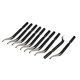 uxcell バリ取り刃 ブレード BK3010モデル S150メタル 43mm長 10個