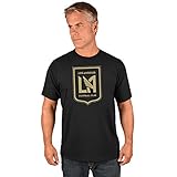 Los Angeles FC MLSメンズチームロゴTシャツ XL ブラック