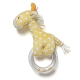 Gund Baby Lolly Baby Ring Rattle, Giraffe [並行輸入品]