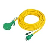 日動 延長コード 1．25sq3芯 PPTVS-10E キイロ