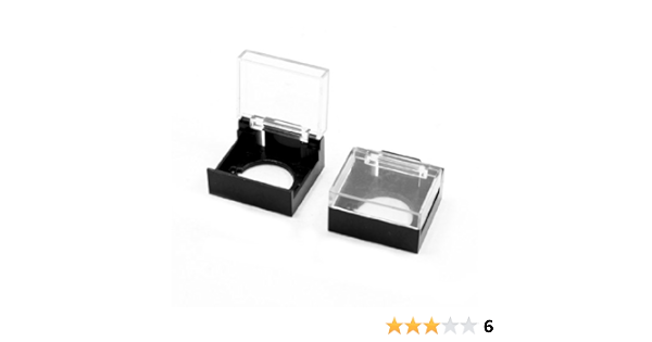 Amazon Co Jp Uxcell 防水スイッチカバー プラスチック ラウンドスイッチヘッド径16mm 2個入り 産業 研究開発用品