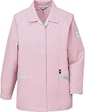 自重堂(JICHODO) レディース 長袖 スモック アクアドライ 男女ペア jd-84325-b ローズピンク EL(3L)