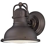 Westinghouse 6203400 Orson Energy Efficient LED Wall Lantern, Oil Rubbed Bronze [並行輸入品]