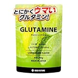 [レモンライム風味] グルタミン パウダー 240g L-グルタミン200000mg クエン酸14400mg INNOCECT イノセクト