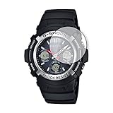 メディアカバーマーケット カシオ G-SHOCK AW-591AWG-M100 液晶 保護 フィルム ブルーライトカット 反射防止 指紋防止 互換品