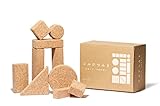 積み木 コルク積木 ダンボール箱入り