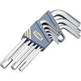 TONE:TONE マスターツール六角棒L形レンチセット AS900 型式:AS900（1セット:9本入）
