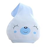 Ochine 新品 ベビー とんがりキッズ帽子 長耳帽子 柔らかいコットン帽 キャップ どんぐり帽子 かわいい 子ども 女の子 男の子 秋 冬 シンプル 赤ちゃん 0-12月設定