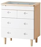 コイズミファニテック デスク Liten コレクションチェスト ホワイト KWB-206WH