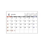 ユナイテッドビーズ カレンダー 2018年 4月始まり 壁掛け A4 Yタイプ CL184-Y-A4