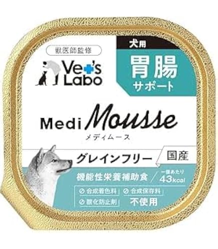 Amazon | メディムース 犬用 胃腸サポート 95g×24個 | VET'S LABO