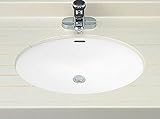 LIXIL(リクシル) INAX 洗面器 アンダーカウンター式 ピュアホワイト L-2295/BW1