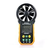 DealMux MS6252Aハンドヘルドデジタル風速計風速計エアフローテスター