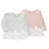 dolcina(ドルチーナ) 裾フラワーレースプルオーバー (80～140cm) キムラタンの子供服 (33361-171a) ピンク 100