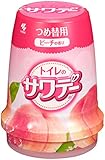 サワデー 気分はじけるピーチの香り 消臭芳香剤 トイレ用 詰め替え用 140g